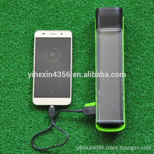 1 Watt Solar Power Flashlight / Power Bank Torch